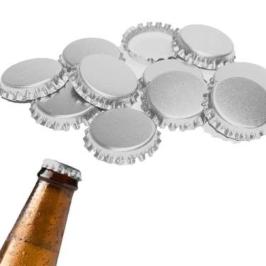 Imagem de Kit 1500 Tampas Tampinhas PRY OFF para Garrafas Engarrafamento Cerveja