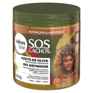 Imagem de Gel Definidor Salon Line SOS Revitalizador de Cachos Azeite de Oliva 5