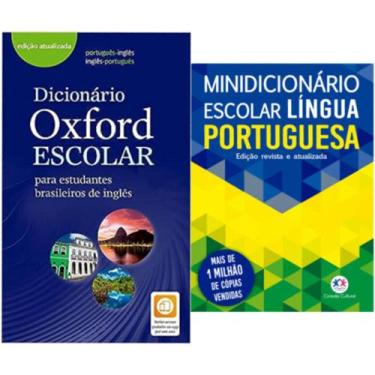 Imagem de Kit: Dicionário Oxford Escolar (P/ Estudantes Brasileiros de Inglês) +