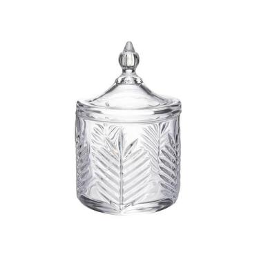 Imagem de Bomboniere De Cristal Stella Palmeira 10X15,5Cm Lyor