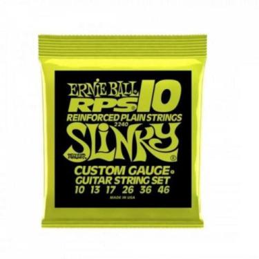 Imagem de Encordoamento para Guitarra 010.046 RPS Ernie BALL