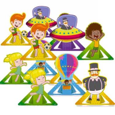 Imagem de Decoração Display de mesa Mundo BIta festa 6 unid - Regina festa