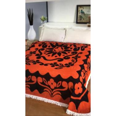 Imagem de Colcha Chenille Jolitex Casal Queen Bruna Aristocrata Com Franja Model