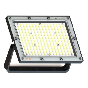 Imagem de Refletor 400w Led Osram 36000lm Slim Bivolt Ip66 Branco frio - RJ ILUM