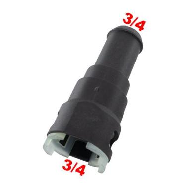 Imagem de Quick Conector Engate Reto Universal 3/4 X 3/4 - PARAISO DAS MANGUEIRA