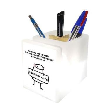 Imagem de Organizador de Mesa Iluminado Você Que Lute - Desembrulha
