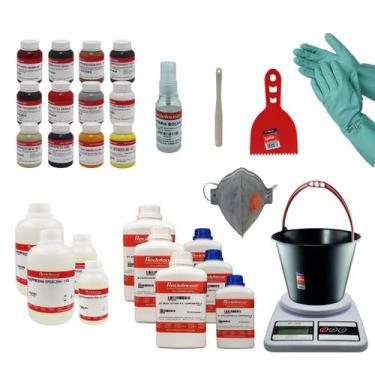 Imagem de Kit Porcelanato Líquido Para 3m² (Multieduk) - Redelease