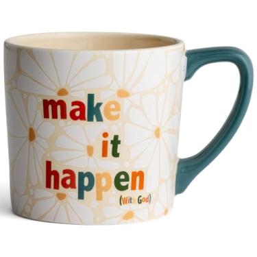 Imagem de DaySpring - Caneca de cerâmica Make It Happen, 400 ml, multi