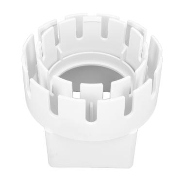 Imagem de Adaptador de Calha de Chuva Com Quadrado de PVC para Calhas de Chuva de 3x4 Polegadas, Adaptador de Calha de PVC de Instalação Rápida para Tubo de Drenagem, Adequado para