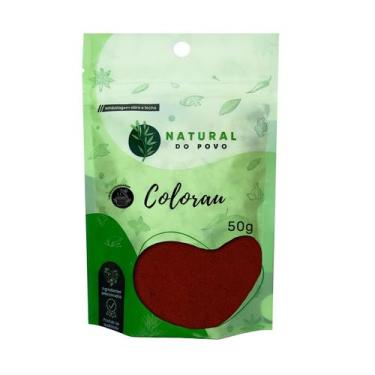 Imagem de Colorau Em Pó Tempero Importado Alta Qualidade  Sabor Marcante 50g Pou