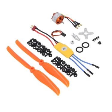 Imagem de Controlador Eletrônico de Velocidade RC de Alta Potência A2212 1400KV Motor Sem Escova Com 30A ESC, Hélice 8060, Ideal para Quadricóptero de Avião RC