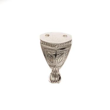 Imagem de Kit 4 Pezinhos Base Reta Decoração Artesanato Mdf Bandejas Caixas - Me