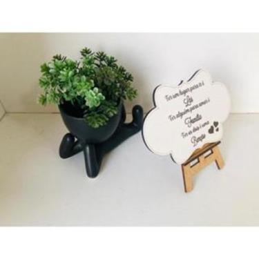 Imagem de Kit com 10 Mini Cavaletes com plaquinha - CAEMI LASER