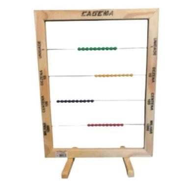 Imagem de Contador Ábaco do Professor - Madeira - Supertela Artefatos De Madeira