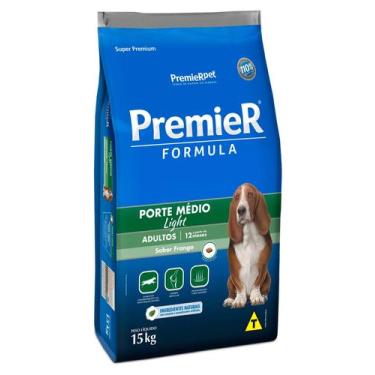 Imagem de Premier Cães Adultos Raças Médias Light, 15kg