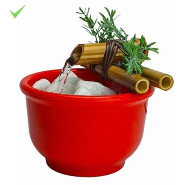 Imagem de Fonte De Agua Cascata Biqueira Em Bambu Decoracao Novidade - CompreCer