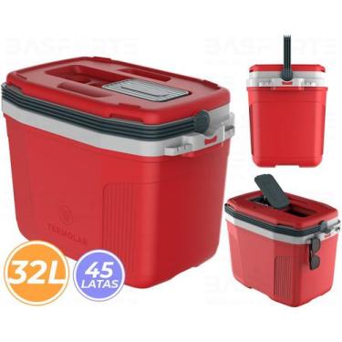 Imagem de Caixa Térmica Cooler 32 Litros Termolar Suv32l Vermelho, Vermelho tech