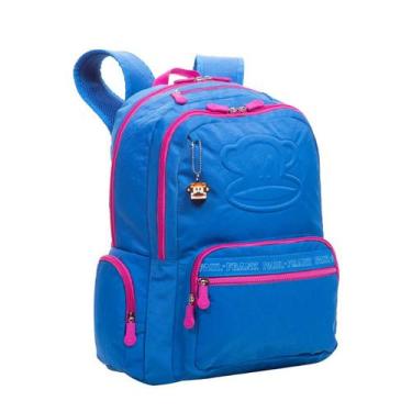 Imagem de Mochila Sestini Paul Frank Costa Feminica Grande Escolar, Preto