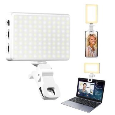 Imagem de Luz Selfie Meixitoy 120 LED 5000mAh Recarregável Branca