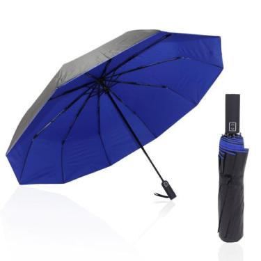 Imagem de Guarda Chuva Automático Grande Com Proteção Solar Sombrinha 1053A - FP
