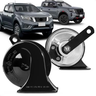 Imagem de Par Buzina Automotiva Fiamm Frontier 2020 a 2025 Kbc 99 2t Agudo Grave