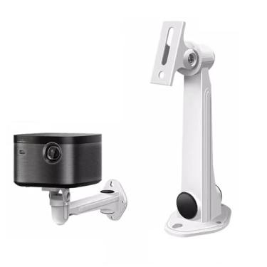 Imagem de Projetor suporte para projetor montado na parede, mesa de cabeceira, suporte de parede multifuncional, suporte de montagem na parede universal equipamento eletrónico para projeção (pequeno)