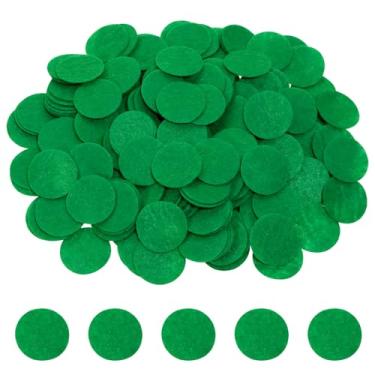 Imagem de Tupalizy Círculos redondos de feltro de 2,5 cm para amostras de cera perfumada fazendo tecido de costura flores laços de cabelo tiaras acessórios artesanato de Natal projeto de crochê, 200 peças