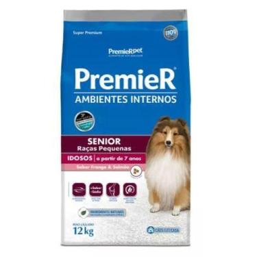 Imagem de Ração Premier Amb Inter Cães ad 7+ Frango e Salmão 12kg - PREMIER PET