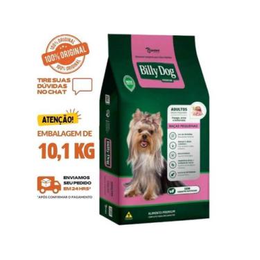 Imagem de Ração para Cachorro Billy Dog Raças Pequenas 10,1 KG