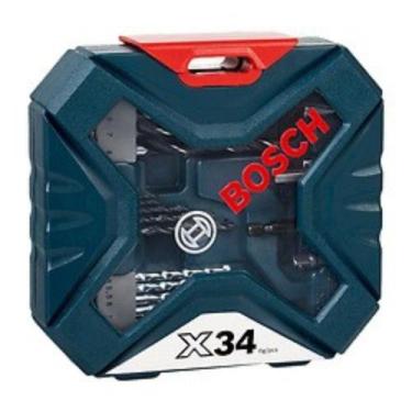 Imagem de Jogo de Pontas e Brocas X-Line com 34 Peças e Maleta - BOSCH