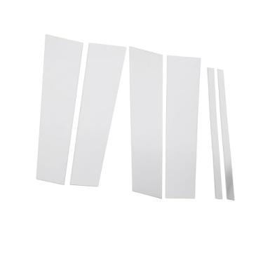 Imagem de Akozon 6pcs Chrome Pillar Post Tampa - Efeito Espelhado de Alto Brilho para 2009-2015 Piloto - Easy Install Window Trim para Uma Atualização Estética Elegante