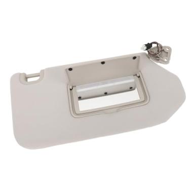 Imagem de Akozon Grey Front Sun Visor Substituição para QX60 2013-2018, JX35 2012-2013 | Instalação Fácil de Instalação de Sol Automotivo para Veículos à Mão Esquerda (Certo)