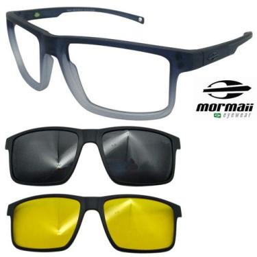 Imagem de Armação de Grau Swap 5 Mormaii 6127 DL6 com 2 Clipons CN, Dl6