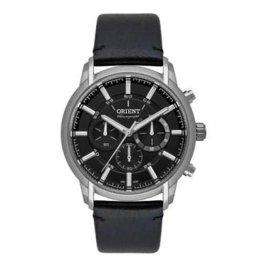 Imagem de Relógio Orient Masculino Pulseira Couro MBSCC055 G1PX