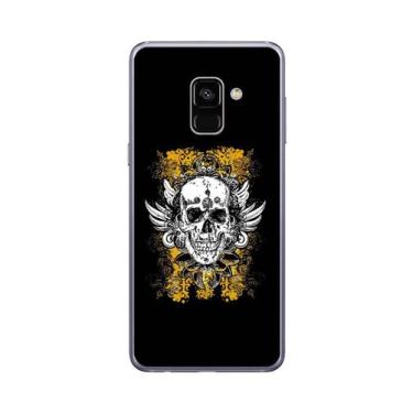 Imagem de Capa Adesivo Skin374 Verso Para Samsung Galaxy A8 2018 - KawaSkin
