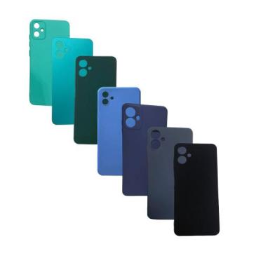 Imagem de Capinha Case Aveludada Para Galaxy A06: Esmeralda / Verde Floresta / T