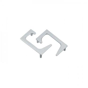 Imagem de Ponteira Vazada Anodizada Para Puxador Gola de 20mm Pe179 Rometal, PE-