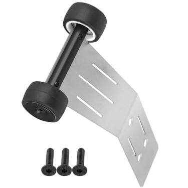 Imagem de RCYouHott RC Upgrade Parts Aluminum Wheelie Bar for 1/16 Mini Maxx 4WD RTR Brushless Monster Truck (#107154-1),Tail Wheel Head up Wheel Hop Ups,Black(1 PCS