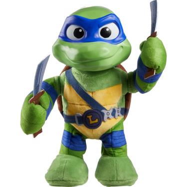 Imagem de Brinquedo de pelúcia Mattel Teenage Mutant Ninja Turtles Leonardo 28cm