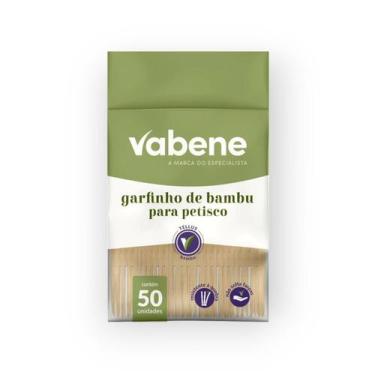 Imagem de Garfinho de bambu para petisco 50un - vabene