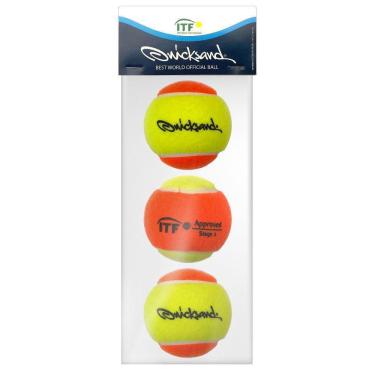 Imagem de Bola De Beach Tennis Quicksand Pack Com 03 Bolas