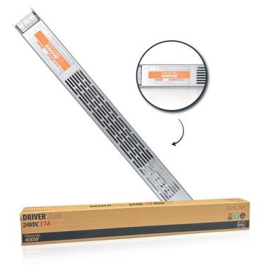 Imagem de Fonte driver Slim 400w 17a 24v 220v Ip20 Cod: 994260873 Deluxe By Avan