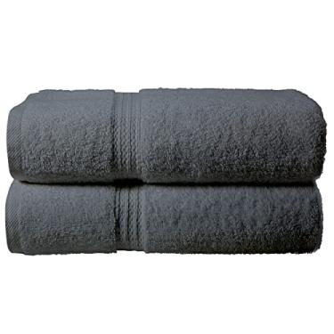 Imagem de Briarwood Home - Conjunto de toalhas de algodão de qualidade premium de 2 peças - Dê ao seu banheiro um visual elegante e sofisticado com o conjunto de toalhas de banho luxuoso da Briarwood Home