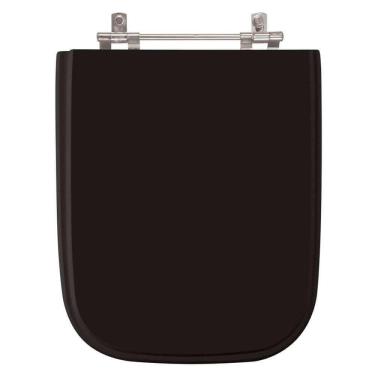 Imagem de Assento Sanitario Tivoli Preto Para Vaso Ideal Standard