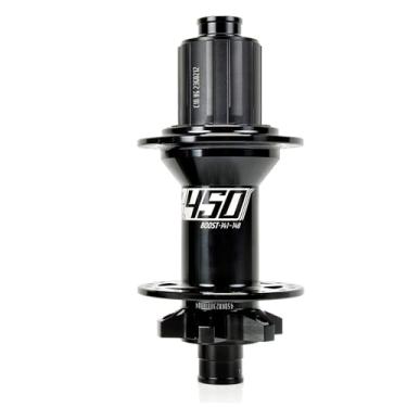 Imagem de BestParts XM450 Boost MTB Mountain Bike 32 Furos J-Bend Cubo Dianteiro Traseiro, 15 x 110 mm/12 x 148 mm, Substituição do cubo HG Boost para Shimano 8-11 Speed e SRAM 8-10 velocidades (Cubo traseiro)