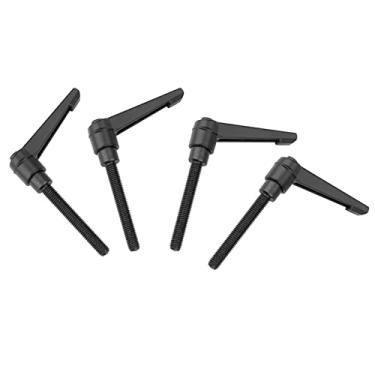 Imagem de Botões de Máquina de Metal Manípulo de Fixação Ajustável M8 Rosca Universal Alça de Grampo Universal para Equipamento de Máquinas de Embalagem (Comprimento do parafuso 80 mm)