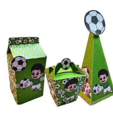 Imagem de Kit Festa 15 Caixas do tema Futebol para a sua festa Lembrancinhas Fut