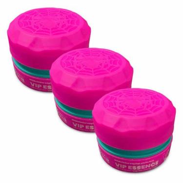 Imagem de Kit 3x Pasta Para Cabelo Teia Vip Essence V3 80g Alfa Looks - ALFA LOO