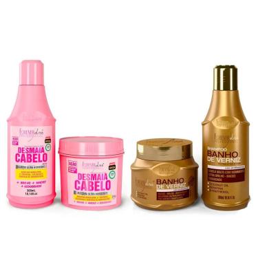 Imagem de Kit Especial Desmaia Cabelo e Banho de Verniz Forever Liss