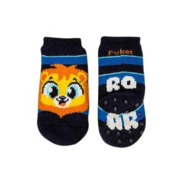 Imagem de Meia Botinha Bebê Tricot Leão - Puket, 15 A 18